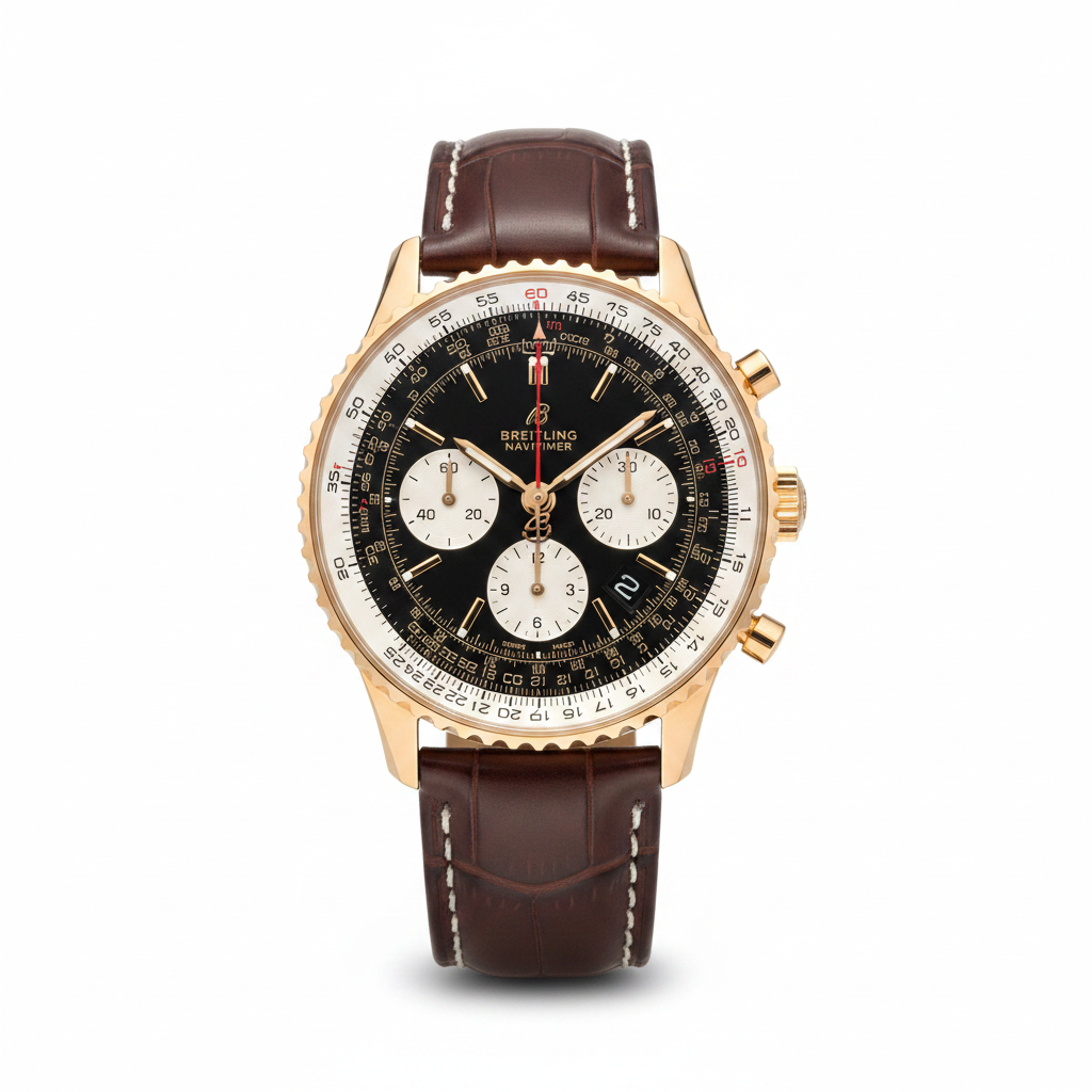 Navitimer B01 Chronograph 43 케이스백
